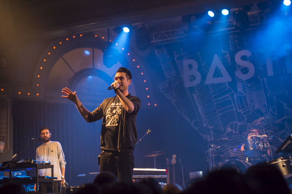 Bastille, Crystal Ballroom, 94.7 FM, photo by Jordan Sleeth