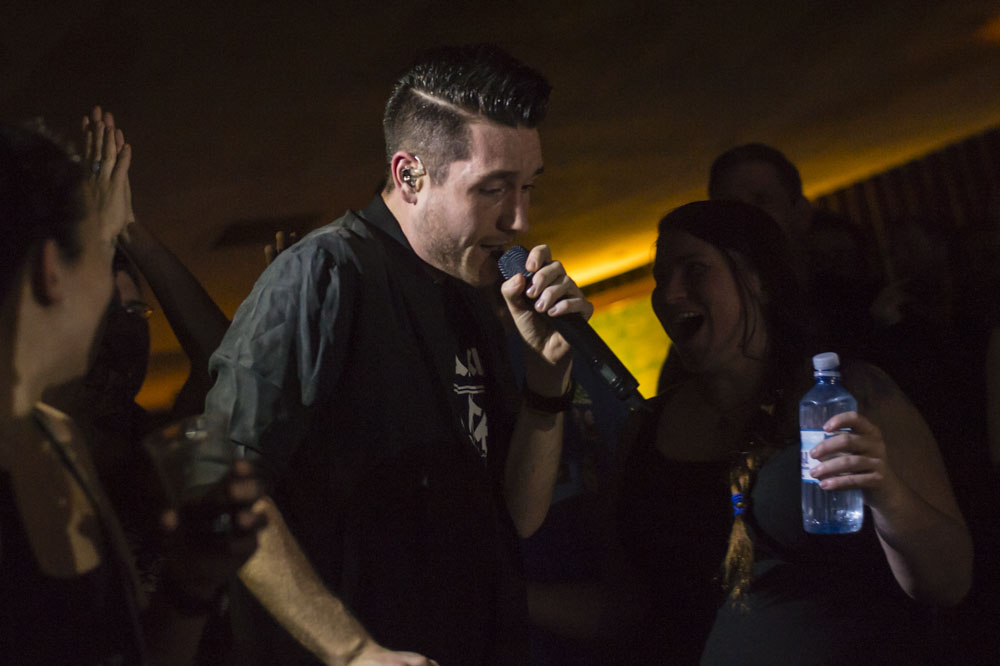 Bastille, Crystal Ballroom, 94.7 FM, photo by Jordan Sleeth