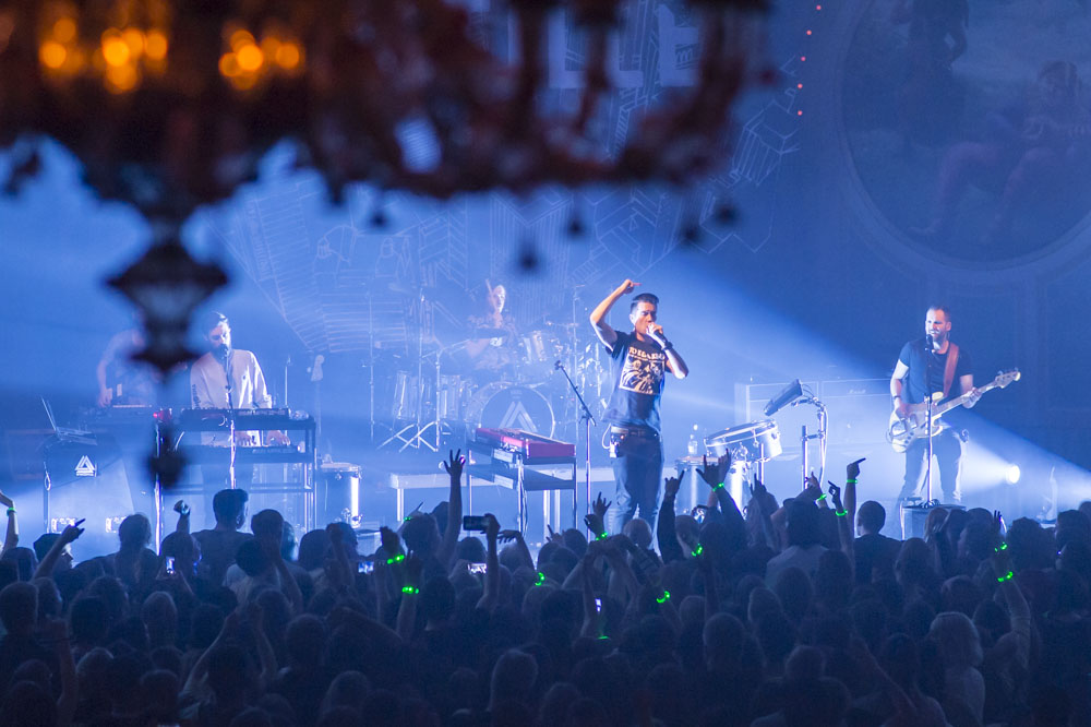 Bastille, Crystal Ballroom, 94.7 FM, photo by Jordan Sleeth