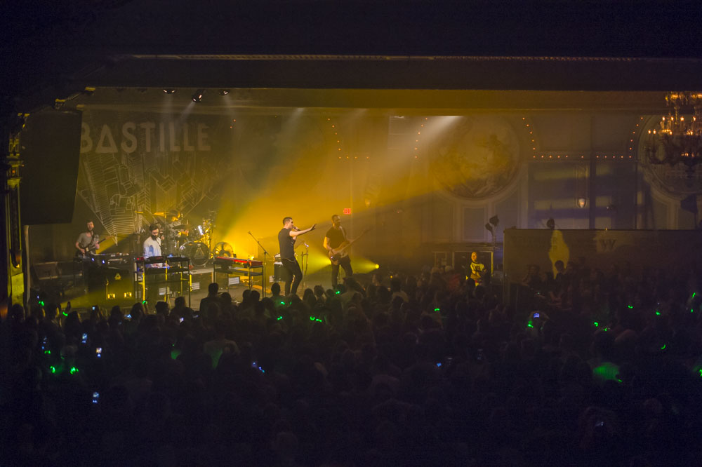 Bastille, Crystal Ballroom, 94.7 FM, photo by Jordan Sleeth