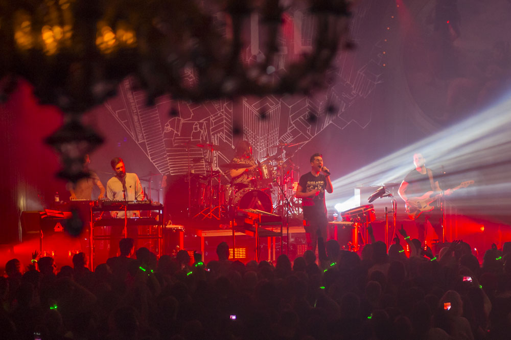 Bastille, Crystal Ballroom, 94.7 FM, photo by Jordan Sleeth