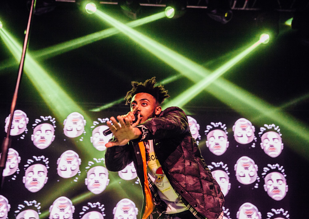 Aminé, Roseland Theater, photo by Tojo Andrianarivo