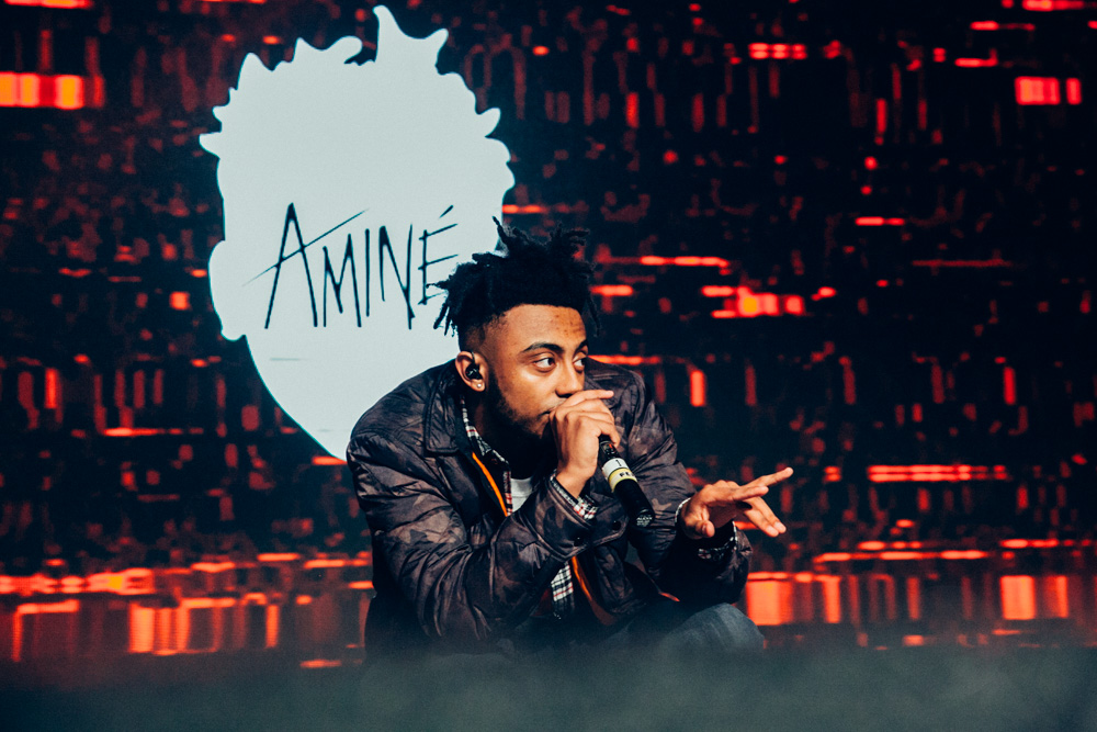 Aminé, Roseland Theater, photo by Tojo Andrianarivo