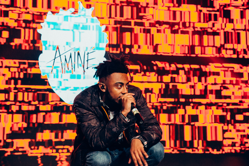 Aminé, Roseland Theater, photo by Tojo Andrianarivo