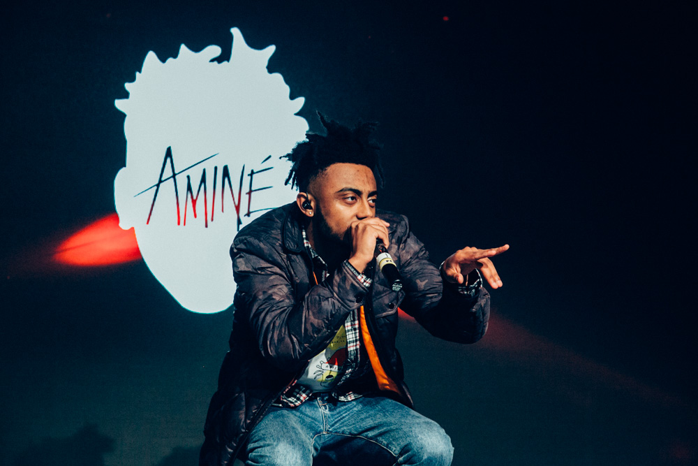Aminé, Roseland Theater, photo by Tojo Andrianarivo