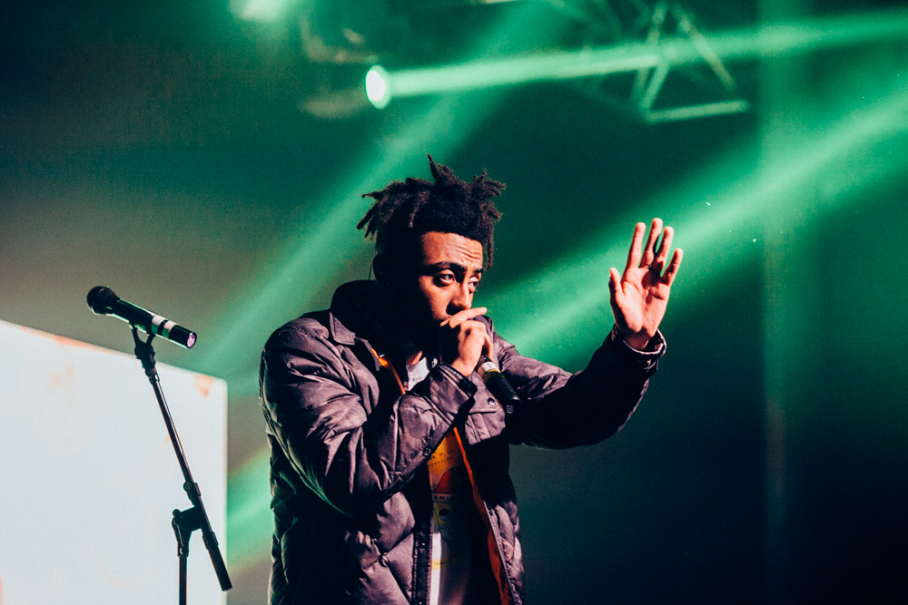 Aminé, Roseland Theater, photo by Tojo Andrianarivo