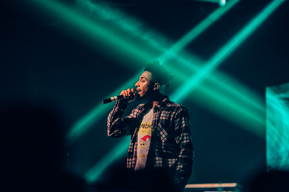 Aminé, Roseland Theater, photo by Tojo Andrianarivo