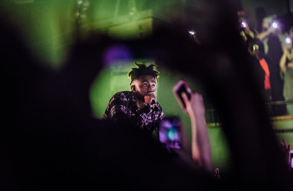 Aminé, Roseland Theater, photo by Tojo Andrianarivo