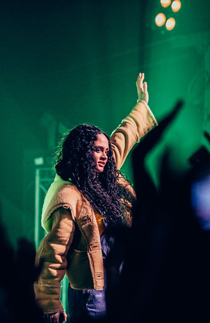 Kehlani, Roseland Theater, photo by Tojo Andrianarivo