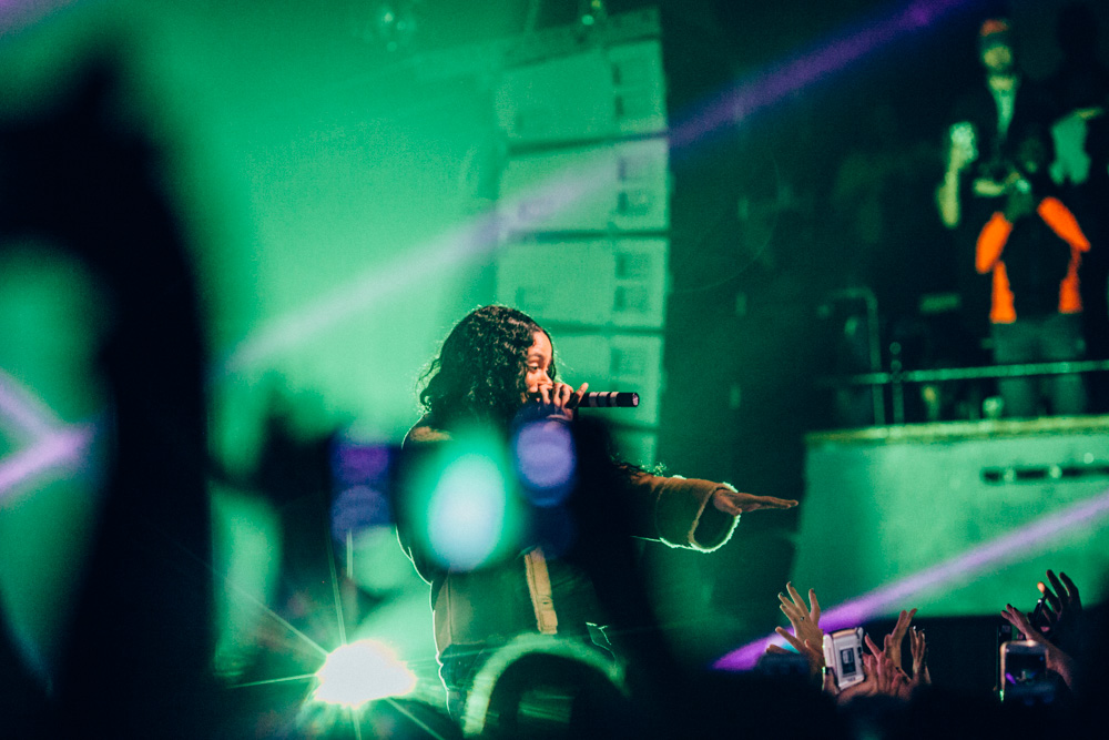 Kehlani, Roseland Theater, photo by Tojo Andrianarivo