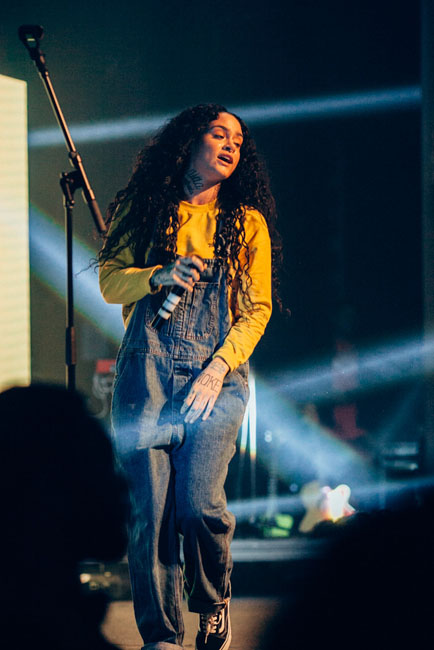Kehlani, Roseland Theater, photo by Tojo Andrianarivo