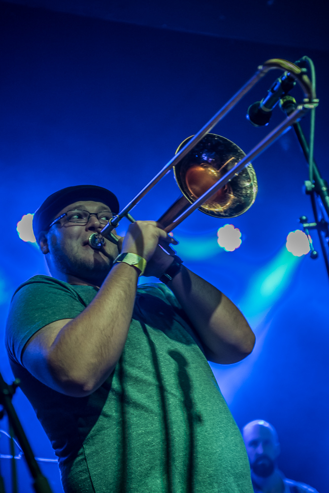 Jans Ingber's Funk Fellowship, Wonder Ballroom, photo by Miss Ellanea