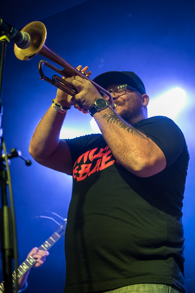 Jans Ingber's Funk Fellowship, Farnell Newton, Wonder Ballroom, photo by Miss Ellanea