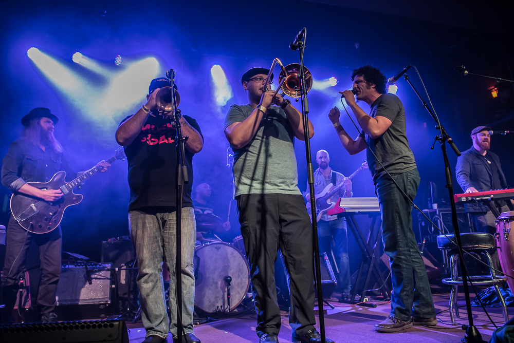 Jans Ingber's Funk Fellowship, Scott Pemberton, Farnell Newton, Wonder Ballroom, photo by Miss Ellanea