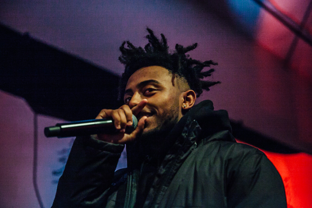 Aminé, Flex Space, photo by Tojo Andrianarivo