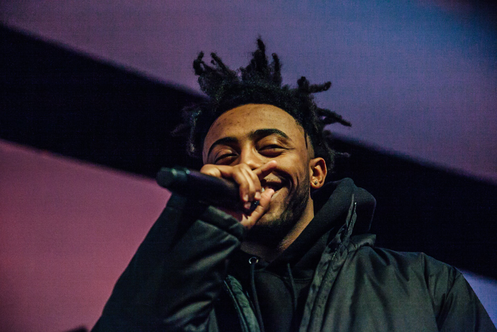 Aminé, Flex Space, photo by Tojo Andrianarivo
