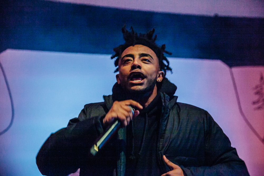 Aminé, Flex Space, photo by Tojo Andrianarivo