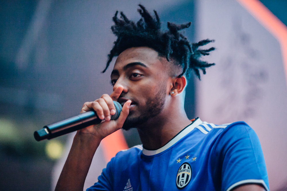 Aminé, Flex Space, photo by Tojo Andrianarivo