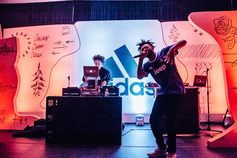 Aminé, Flex Space, photo by Tojo Andrianarivo