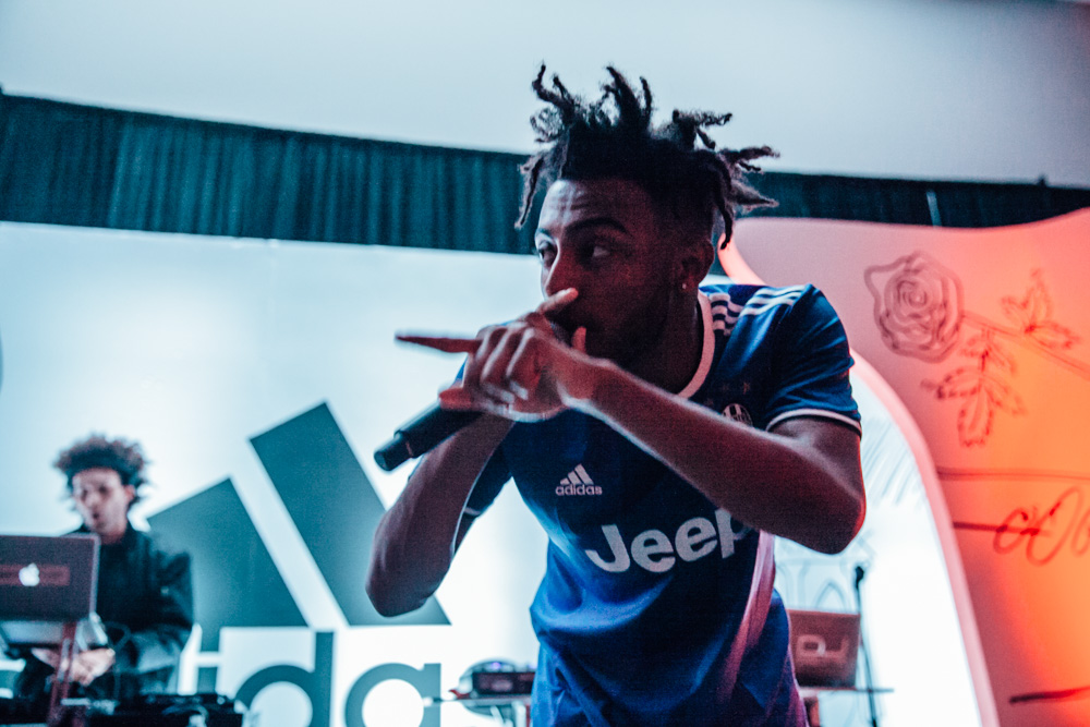 Aminé, Flex Space, photo by Tojo Andrianarivo