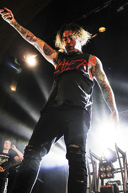 Falling In Reverse, McDonald Theatre, photo by Emma Davis