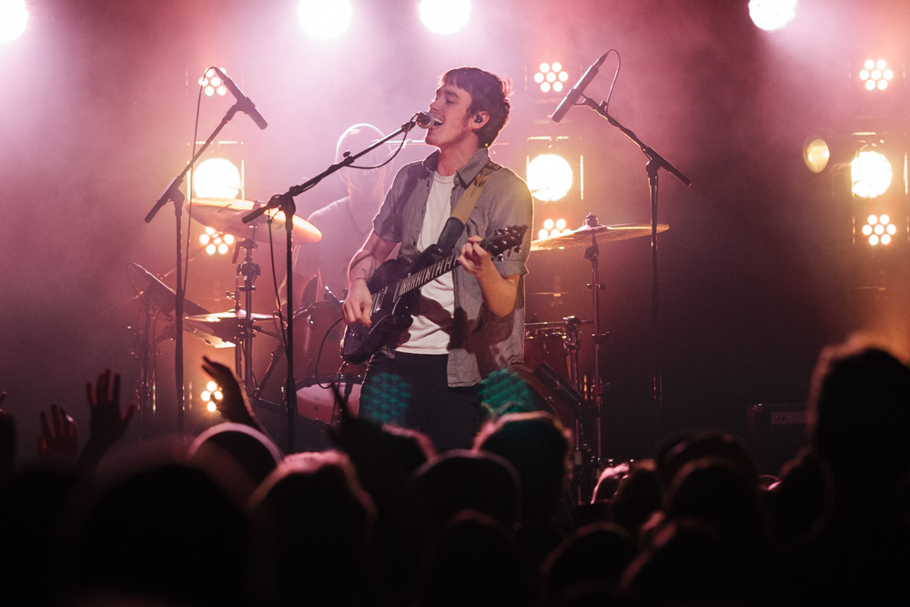 Hippo Campus, Wonder Ballroom, photo by Blake Sourisseau