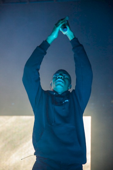 Vince Staples at the Roseland—click to see more photos by Tojo Andrianarivo