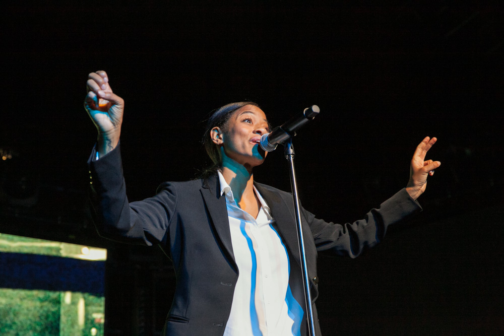 Kilo Kish, Roseland Theater, photo by Tojo Andrianarivo