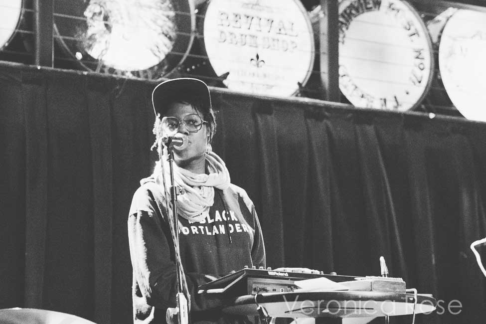 Amenta Abioto, Mississippi Studios, photo by Veronica Rose