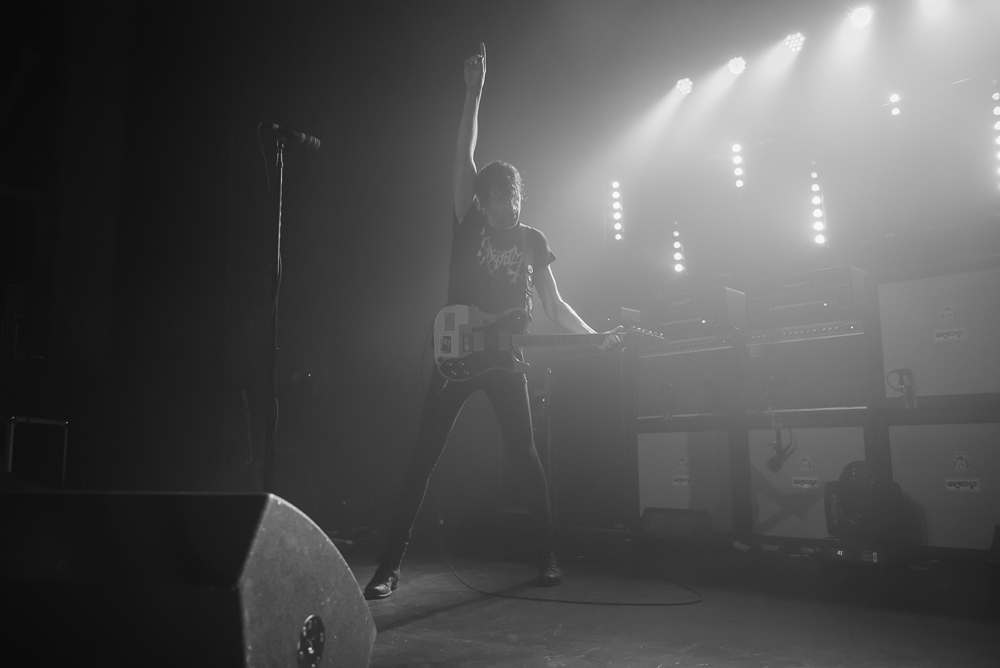 Japandroids, Revolution Hall, photo by Jeff Ryan