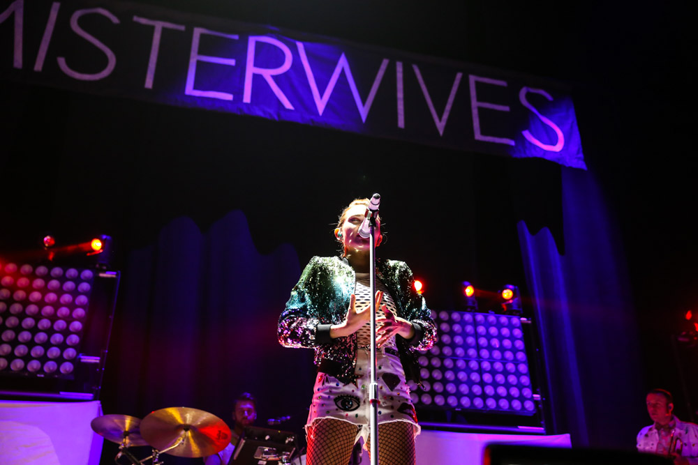 MisterWives, Moda Center, Rose Quarter, photo by Sydnie Kobza