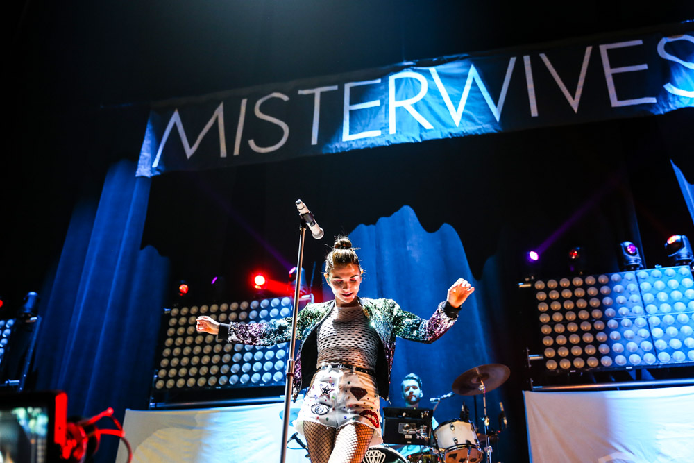 MisterWives, Moda Center, Rose Quarter, photo by Sydnie Kobza
