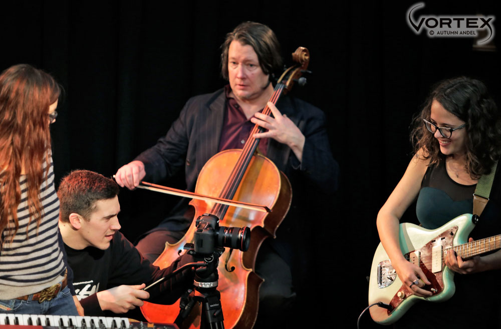 Vortex Music Magazine, Sallie Ford, Cellotronik, DJ Rescue, Mississippi Studios, Vortex Music Magazine, v1creative, photo by Autumn Andel