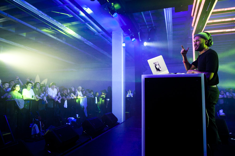 Kaytranada, Veterans Memorial Coliseum, Rose Quarter, photo by Tojo Andrianarivo