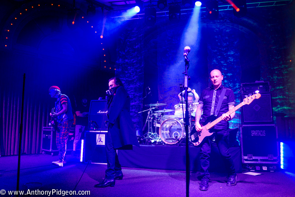 The Damned, Crystal Ballroom, photo by Anthony Pidgeon