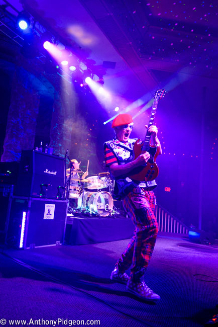 The Damned, Crystal Ballroom, photo by Anthony Pidgeon