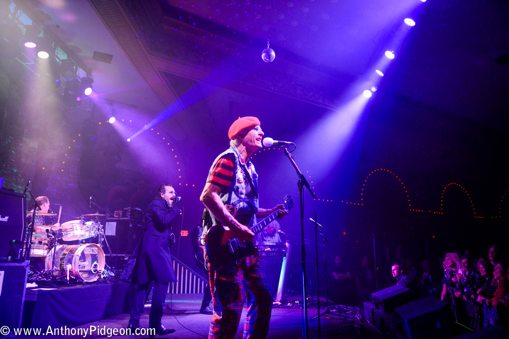 The Damned, Crystal Ballroom, photo by Anthony Pidgeon