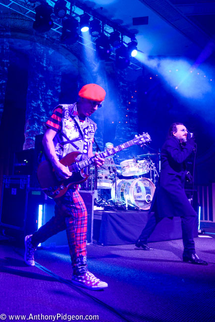 The Damned, Crystal Ballroom, photo by Anthony Pidgeon