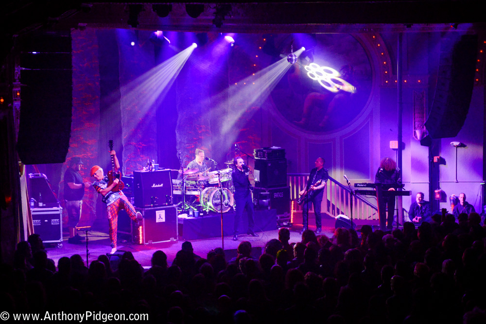 The Damned, Crystal Ballroom, photo by Anthony Pidgeon