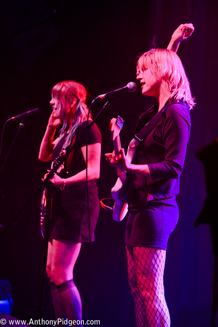 Bleached, Crystal Ballroom, photo by Anthony Pidgeon