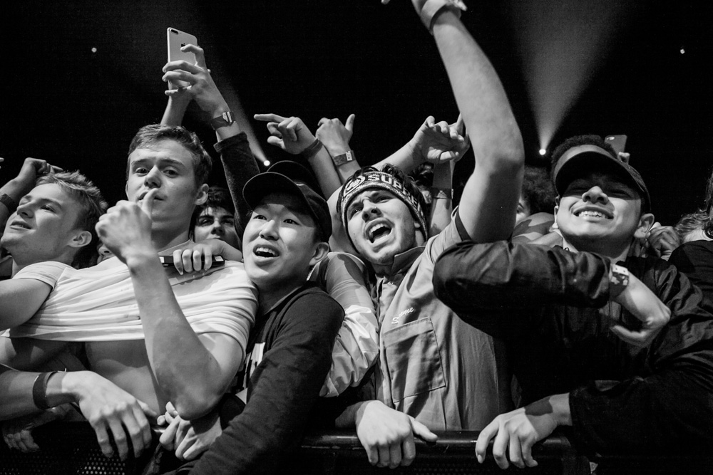 Travis Scott, Veterans Memorial Coliseum, Rose Quarter, photo by Tojo Andrianarivo