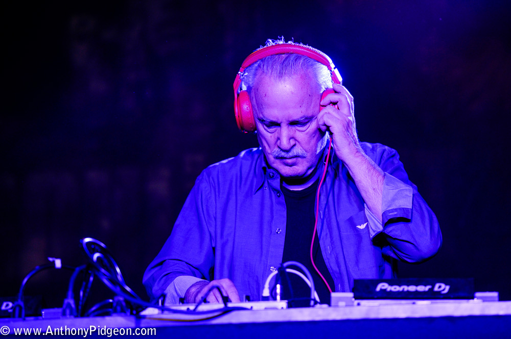 Giorgio Moroder, Roseland Theater, photo by Anthony Pidgeon
