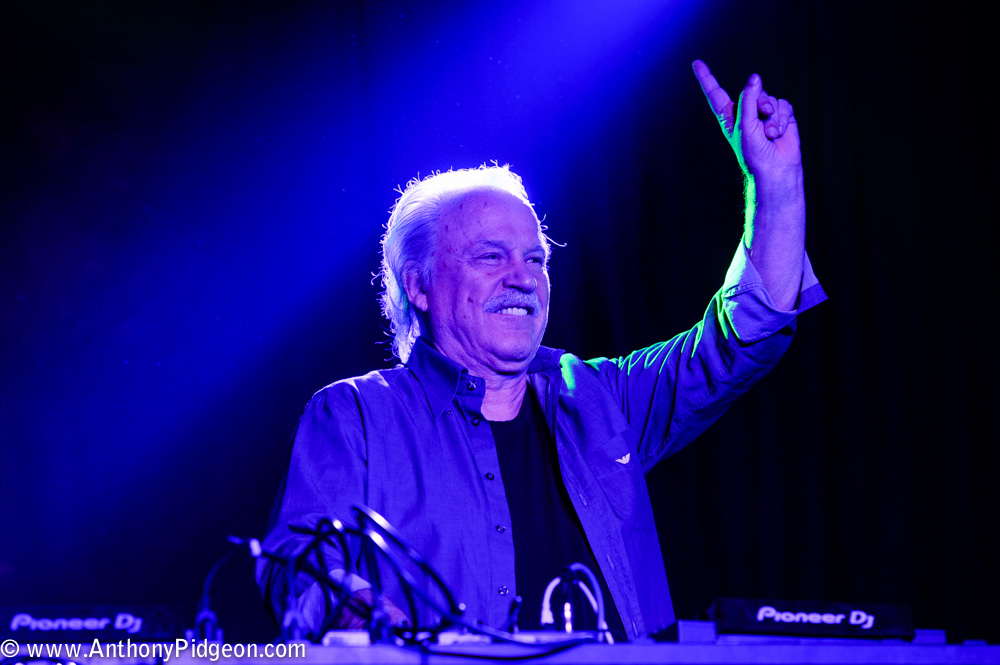 Giorgio Moroder, Roseland Theater, photo by Anthony Pidgeon