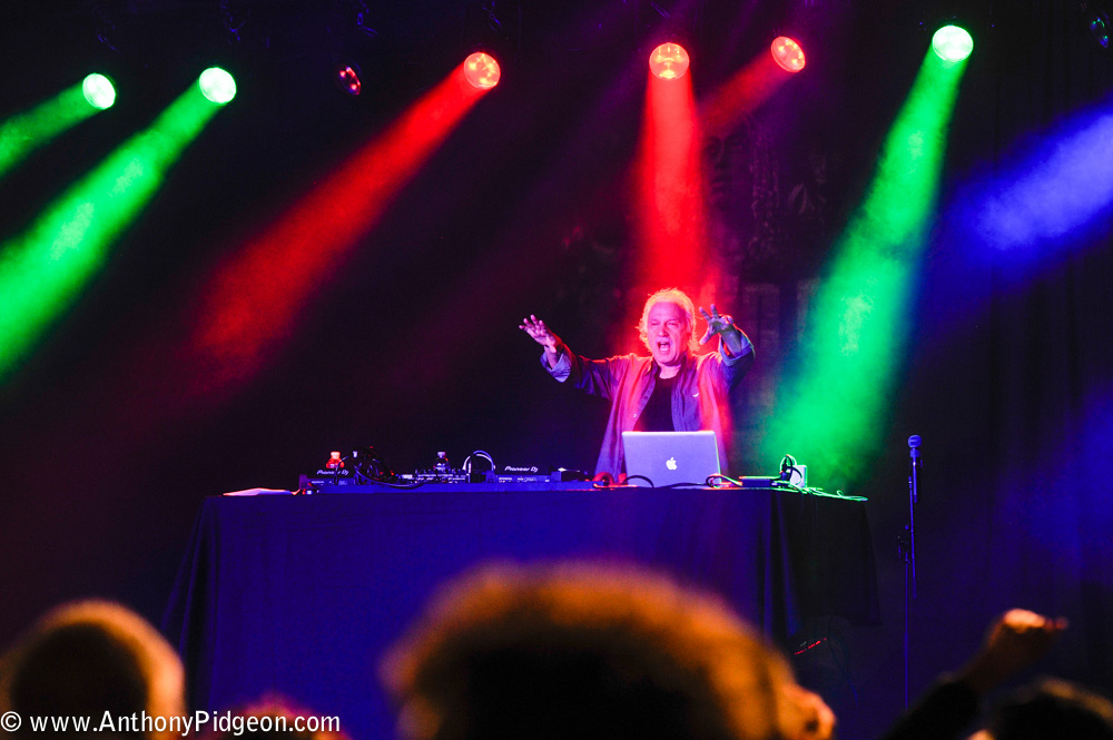 Giorgio Moroder, Roseland Theater, photo by Anthony Pidgeon