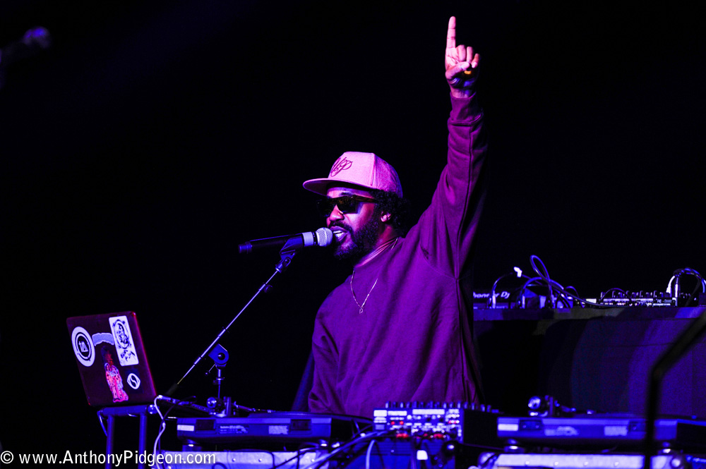 Dâm-Funk, Roseland Theater, photo by Anthony Pidgeon