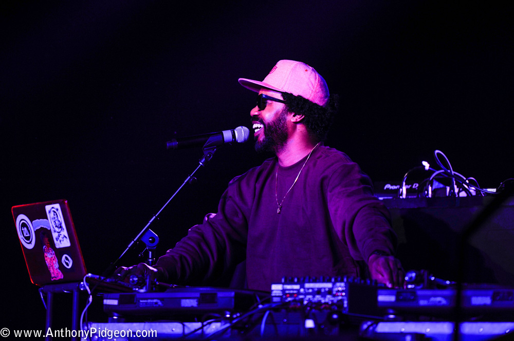 Dâm-Funk, Roseland Theater, photo by Anthony Pidgeon