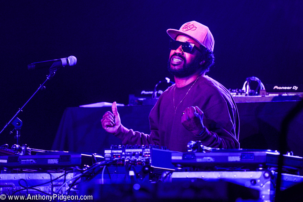 Dâm-Funk, Roseland Theater, photo by Anthony Pidgeon