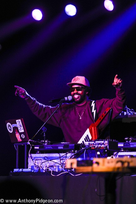 Dâm-Funk, Roseland Theater, photo by Anthony Pidgeon