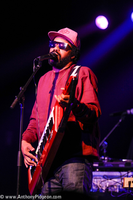 Dâm-Funk, Roseland Theater, photo by Anthony Pidgeon