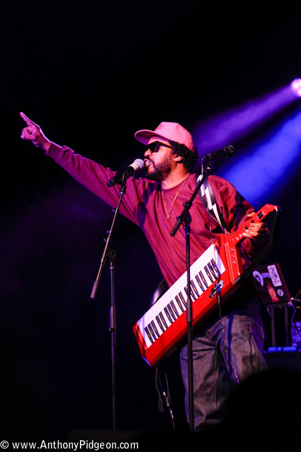 Dâm-Funk, Roseland Theater, photo by Anthony Pidgeon